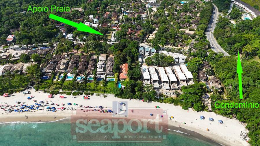 Localização do condomínio e apoio praia 