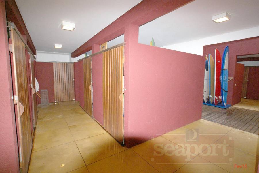 Armários do condomínio 