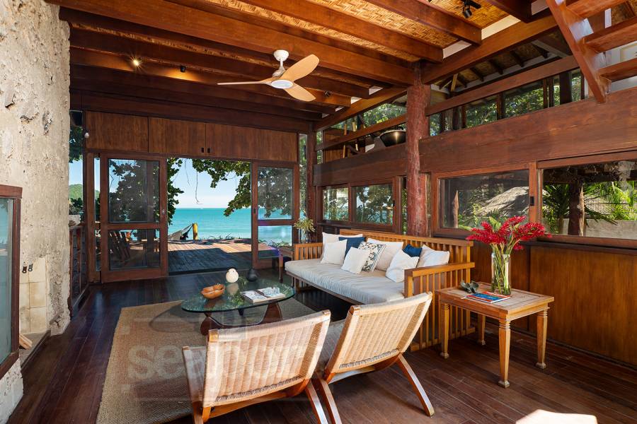 Sala de estar em baixo 