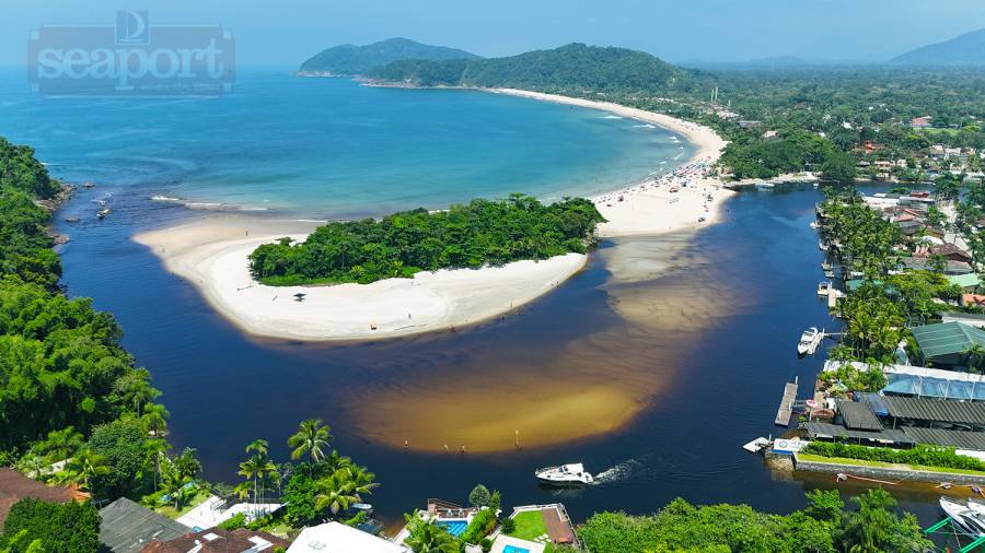 Praia de Barra do Una Praia de Barra do Una