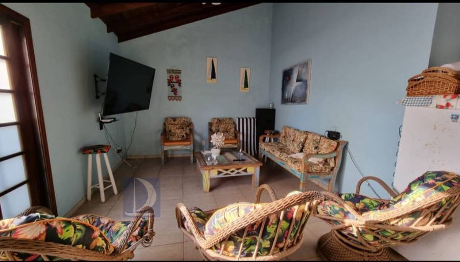 Área de Tv da suíte externa 