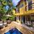 Fachada Deck  Varanda e Piscina 