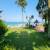 Jardim da casa frente ao mar 